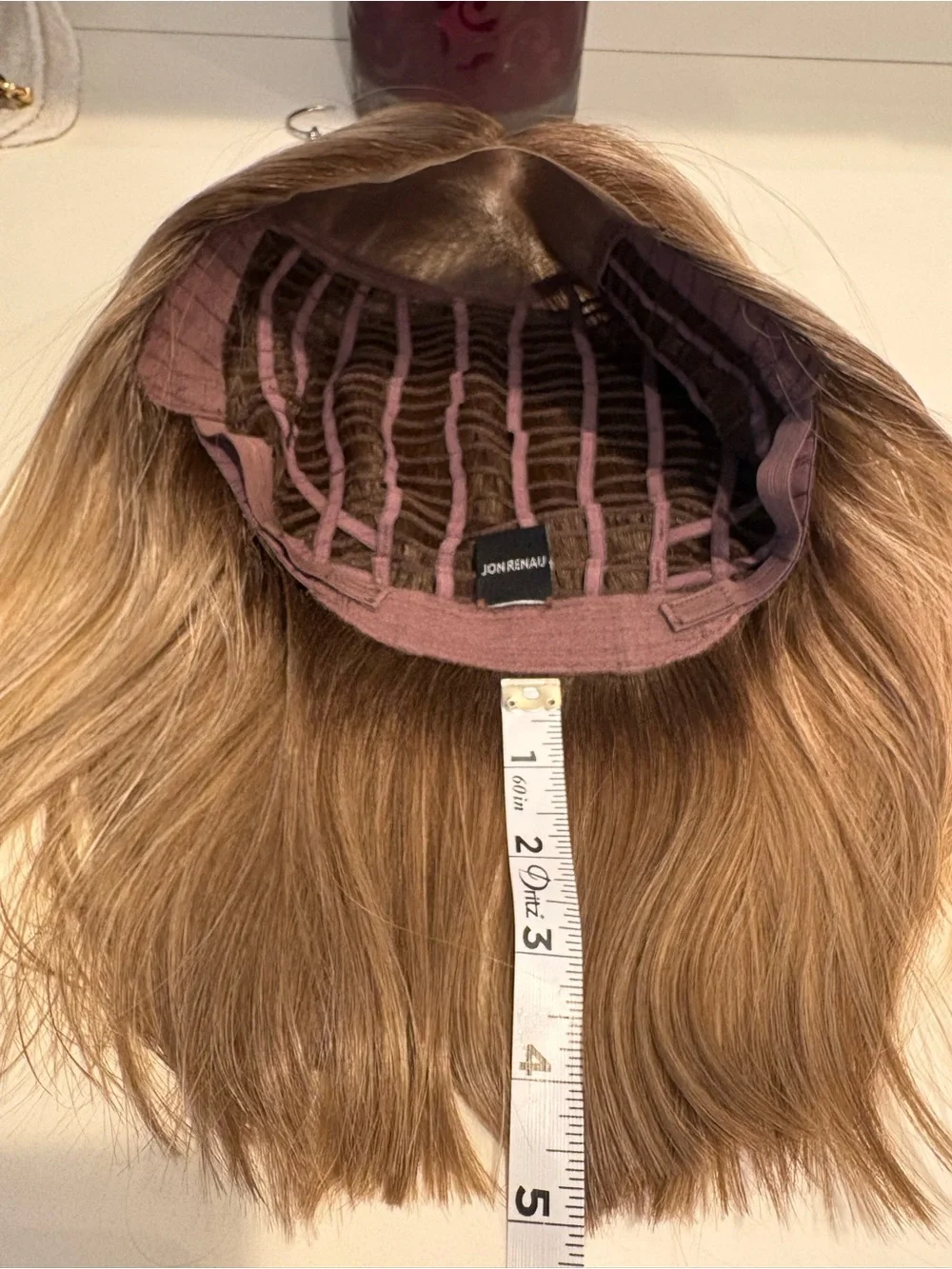 JON RENAU HF Synthetic DREW Long Bob! Excellent condition! Worn only 6-8 hours!